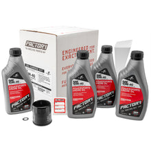 Load image into Gallery viewer, Factory Racing Parts SAE 10W-40 Full Synthetic 4 Quart Oil Change Kit for Kawasaki
