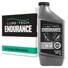 Load image into Gallery viewer, Lube-Tech Endurance Synthetic Blend 5W-30 Motor Oil – 1 Quart – Case of 6
