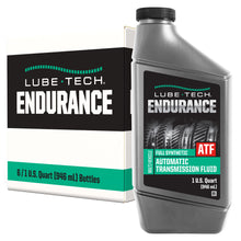 Load image into Gallery viewer, Lube-Tech Endurance Full Synthetic Multi-Vehicle ATF – Automatic Transmission Fluid – 1 Quart – Case of 6
