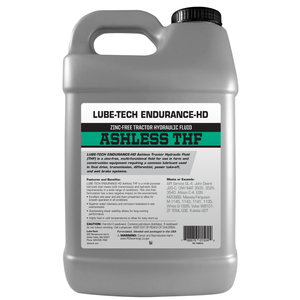 Lube-Tech Endurance Heavy Duty Tractor Hydraulic Fluid – Ashless Formula – API GL-4 – Compatible With Farm and Construction Equipment, Transmissions, Clutches, and More – 5 Gallons (2x2.5 Gal Bottles)