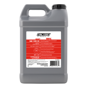 Factory Racing Oil SAE 10W-30 Full Synthetic Automotive Engine Oil - API SP ILSAC GF-6A - 5 Gallon (2x2.5 Gal)