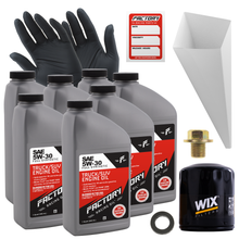 Load image into Gallery viewer, Factory Racing Parts Oil Change Kit For Lexus GX470 4.7L 2003-2009 5W-30 Full Synthetic Oil - 7 Quarts
