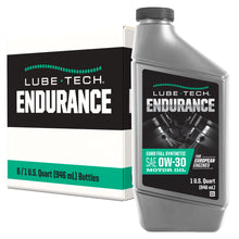 Load image into Gallery viewer, Lube-Tech Endurance Euro Full Synthetic 0W-30 Motor Oil – 1 Quart – Case of 6
