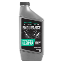 Load image into Gallery viewer, Lube-Tech Endurance Euro Full Synthetic 0W-30 Motor Oil – 1 Quart – Case of 6
