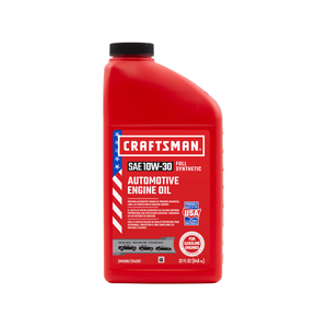 CRAFTSMAN 6 Quart 10W-30 Full Synthetic Oil Change Kit Fits Dodge B150, B250, D100, D150, D250, W100, W150, Jeep Cherokee, Comanche, Grand Cherokee, Wrangler