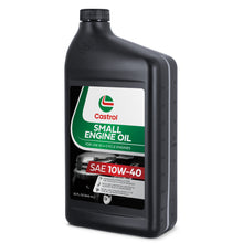 Load image into Gallery viewer, Castrol SAE 10W40 Small Engine Oil For Use in Outdoor Power Equipment, Lawn Mowers, Generators, and More with 4-Cycle Engines – 1 Quart
