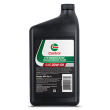 Load image into Gallery viewer, Castrol SAE 20W50 Hydrostatic Transmission Fluid For Use in Outdoor Power Equipment – API GL-4 – 1 Quart
