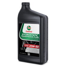 Load image into Gallery viewer, Castrol SAE 20W50 Hydrostatic Transmission Fluid For Use in Outdoor Power Equipment – API GL-4 – 1 Quart
