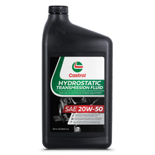 Load image into Gallery viewer, Castrol SAE 20W50 Hydrostatic Transmission Fluid For Use in Outdoor Power Equipment – API GL-4 – 1 Quart
