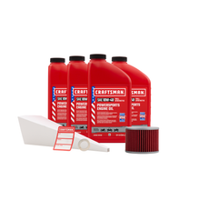 Load image into Gallery viewer, CRAFTSMAN 4 Quart 10W-40 Full Synthetic Oil Change Kit Fits Honda CB750K, CB750C, CB750F, CB900C, GL1000, GL1100
