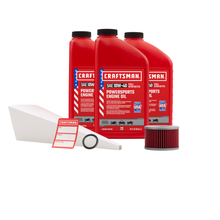 Load image into Gallery viewer, CRAFTSMAN 3 Quart 10W-40 Full Synthetic Oil Change Kit Fits Honda CM450A Custom 1982-1983
