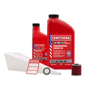 Load image into Gallery viewer, CRAFTSMAN 1.5 Quart 10W-40 Full Synthetic Oil Change Kit Fits Kawasaki KX250F, KX450, KX450F, KX450X
