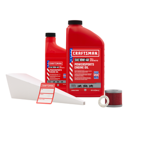CRAFTSMAN 1.5 Quart Full Synthetic Oil Change Kit Fits Suzuki® AN400 Burgman, LT-Z90 Quadsport