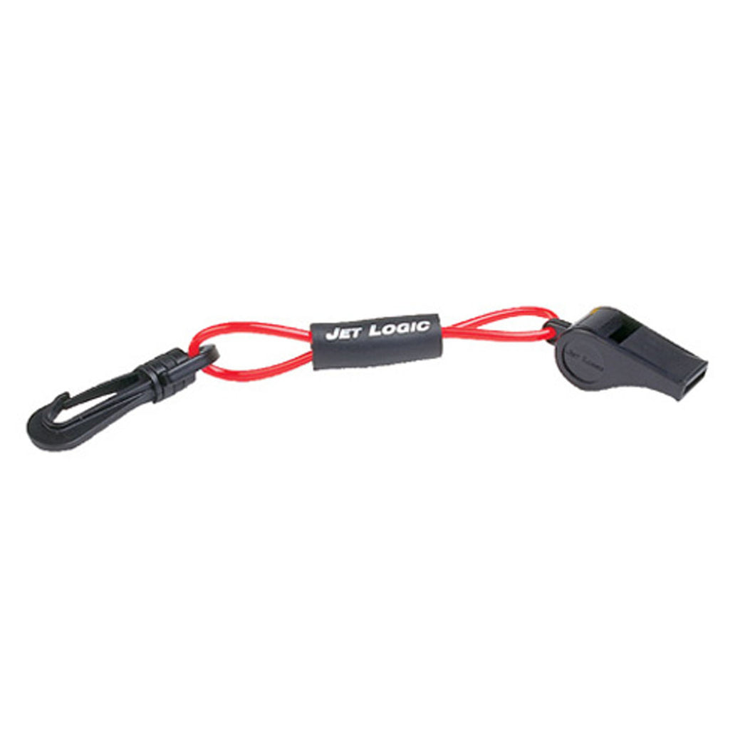 Kwik Tek W-2 Whistle with Lanyard Red/Black