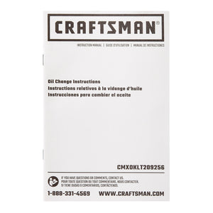 CRAFTSMAN 5.5 Quart 0W-20 Full Synthetic Oil Change Kit Fits Chrysler® 200 2.4L 2015-2017 Vehicles