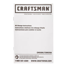Load image into Gallery viewer, CRAFTSMAN 6 Quart 5W-20 Full Synthetic Oil Change Kit Fits Ram® ProMaster 1500 2500 3500 3.6L 2014-2020 Vehicles
