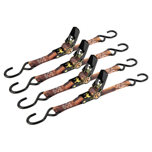 Erickson 01419 Camo Ratchet Straps (Set of 4)