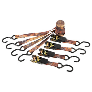 Erickson 01419 Camo Ratchet Straps (Set of 4)