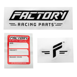 Factory Racing Parts SAE 10W-40 2 Quart Oil Change Kit For Honda CRF450L 2019-2023