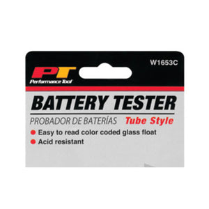 Performance Tool W1653C Tube Style Battery Tester