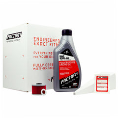 Factory Racing Parts SAE 10W-40 1 Quart Oil Change Kit For 