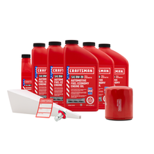 Load image into Gallery viewer, CRAFTSMAN 5.5 Quart 0W-20 Full Synthetic Oil Change Kit Fits Dodge® Dart 2.4L 2013-2016 Vehicles
