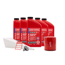 Load image into Gallery viewer, CRAFTSMAN 5 Quart 5W-20 Full Synthetic Oil Change Kit Fits Select Dodge® Ram 1500, Jeep® Commander, Grand Cherokee, Liberty
