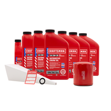 Load image into Gallery viewer, CRAFTSMAN 6.5 Quart 5W-20 Full Synthetic Oil Change Kit Fits Ford F-150 3.3L 3.5L

