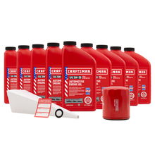Load image into Gallery viewer, CRAFTSMAN 9 Quart 5W-20 Full Synthetic Oil Change Kit Fits Select Ford® F-150 5.0L Vehicles

