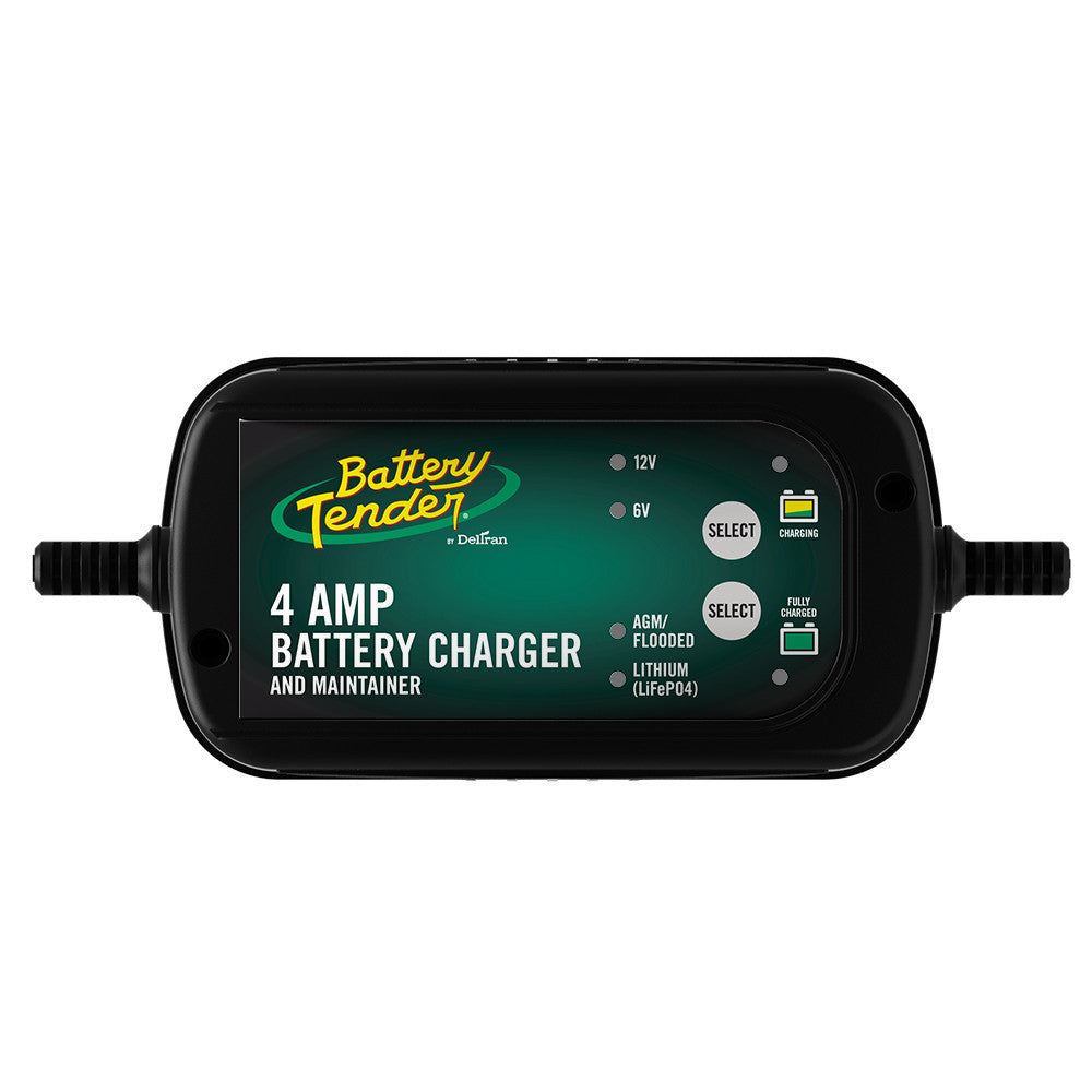 Battery Tender 6V/12V 4 Amp Lead Acid/Lithium Selectable Battery Charger