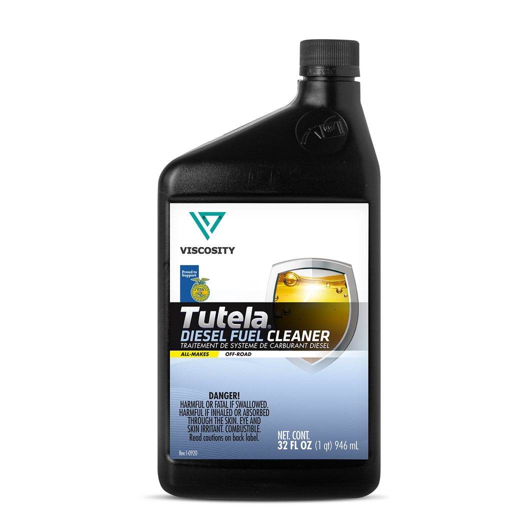 VISCOSITY TUTELA Diesel Fuel System Cleaner - 1 Quart