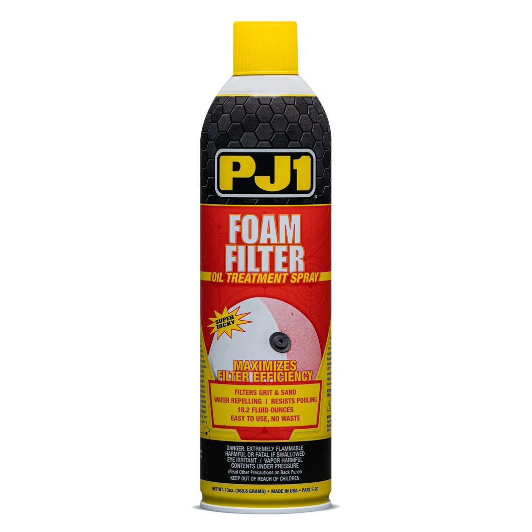PJ1 5-20 Foam Air Filter Oil Spray 13oz
