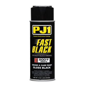 PJ1 16-ENG Fast Black Engine and Case Paint Gloss Black 12oz