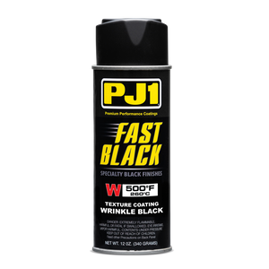 PJ1 16-WKL Fast Black Texture Paint 12oz