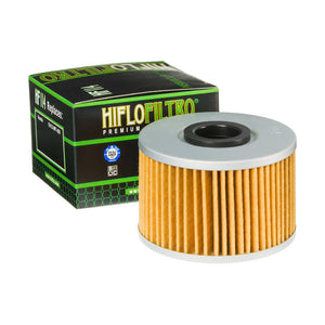 Hiflo Oil Filter HF114 Fits Honda TRX420 Fourtrax Rancher, TRX500 TRX520 Foreman, SXS1000 Pioneer