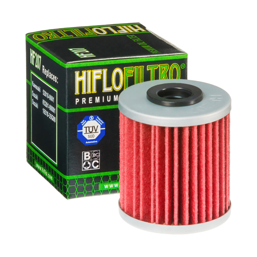 Hiflo Oil Filter HF207 Fits Betmotor 300 EVO, Suzuki RM-Z250, Kawasaki KX250