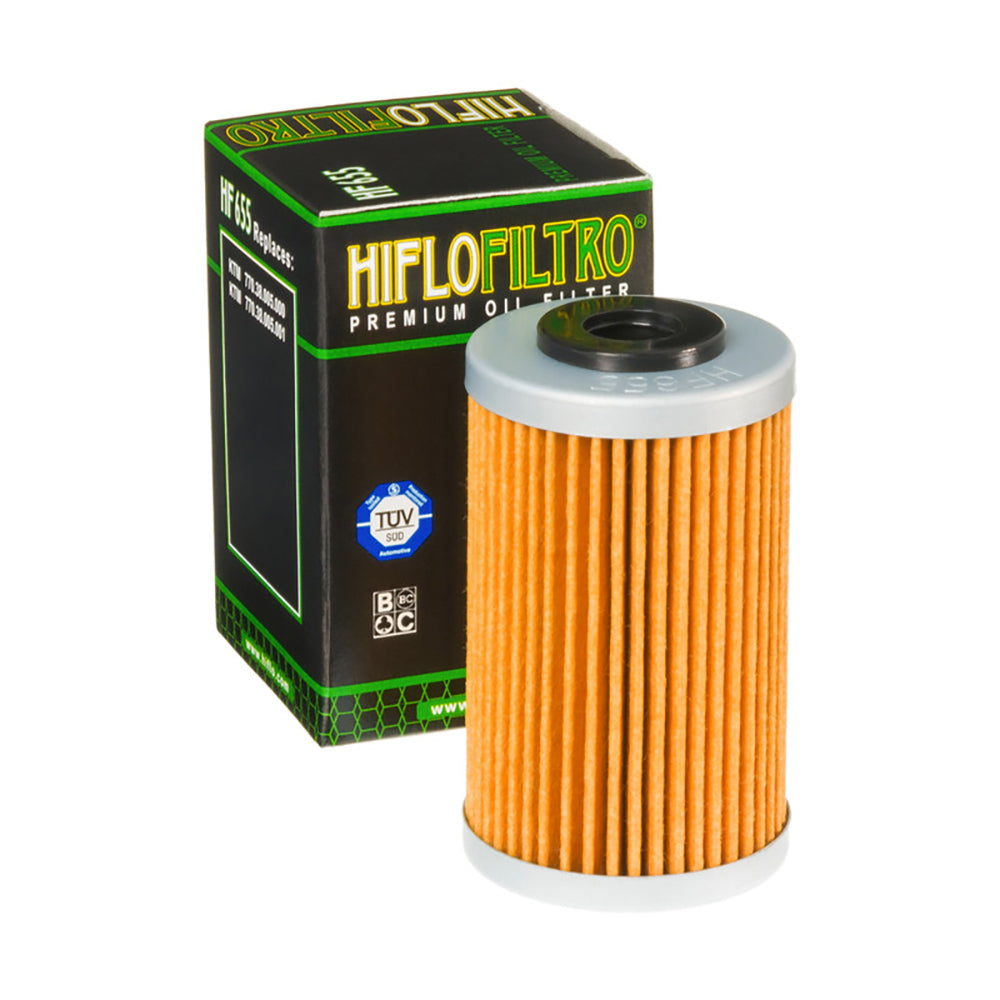 Hiflo Oil Filter HF655 Fits Husqvarna FE501, KTM 250 XCF-W 500 EXC