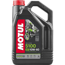 Load image into Gallery viewer, Motul 5100 4T 10W40 Technosynthese Oil
