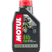 Load image into Gallery viewer, Motul 2T 510 Technosynthese 2-Stroke Motorcycle Oil
