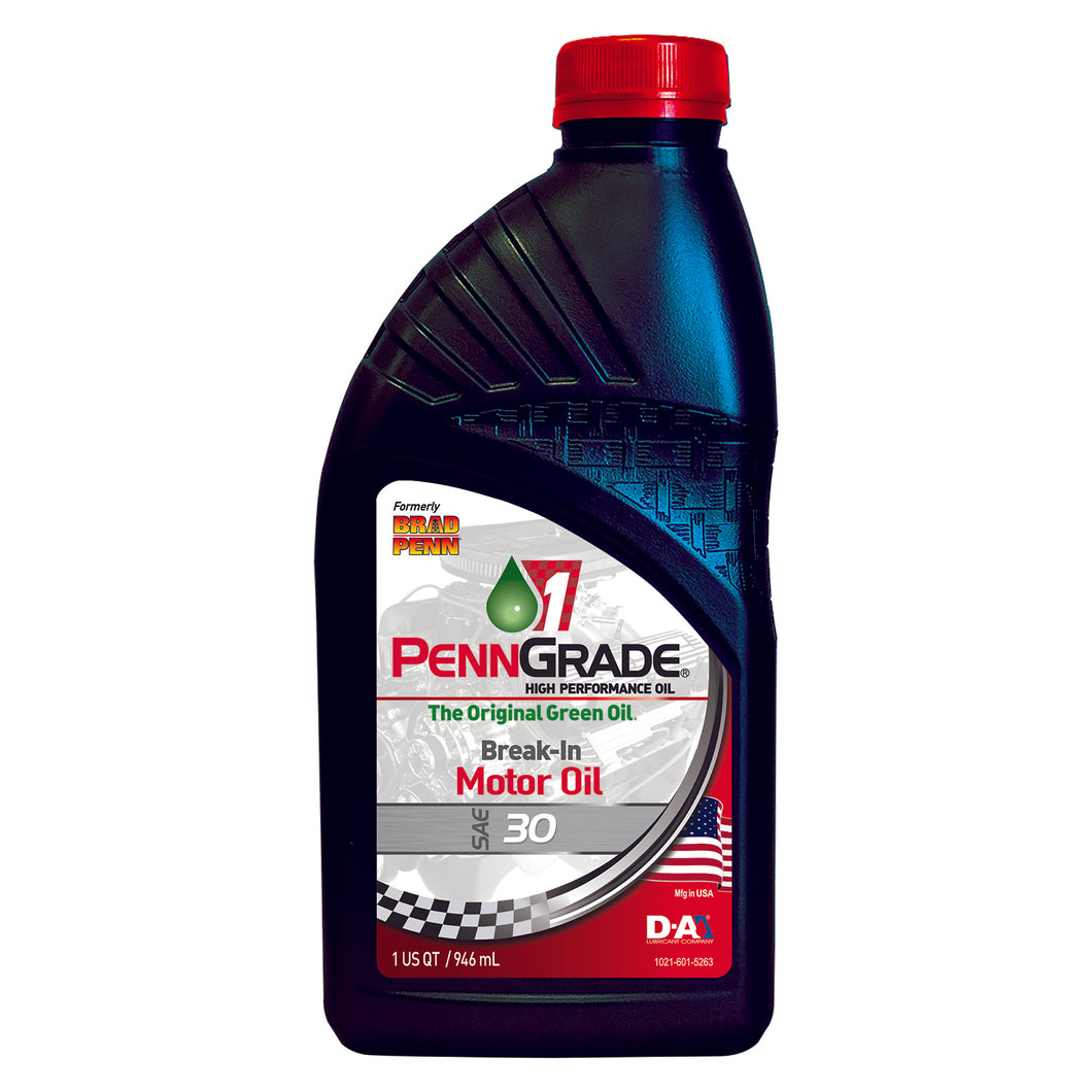 PennGrade 1 SAE 30 Break-In Oil - 1 Quart