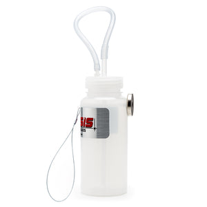 Genesis Universal 1 Person Daul Mount Brake Bleeder Bottle with a 16 lb. Magnet Mount, Stainless Steel Cable Mount, and 12 Inch Fluid Tube