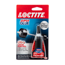 Load image into Gallery viewer, Loctite Super Glue Ultra Liquid Control Fast Acting Formula (1647358) - 4 Grams
