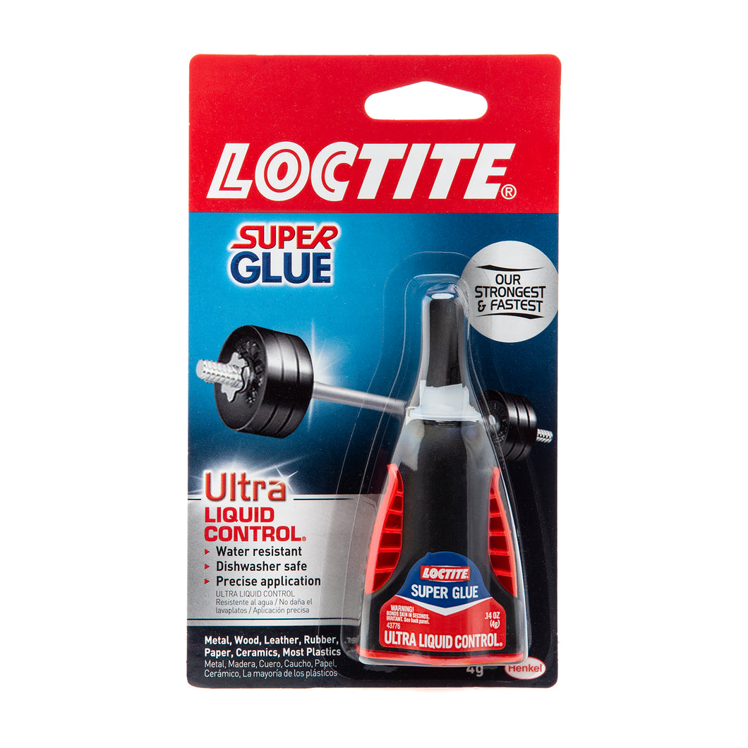 Loctite Super Glue Ultra Liquid Control Fast Acting Formula (1647358) - 4 Grams