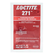 Load image into Gallery viewer, Loctite Threadlocker Red 271 Heavy Duty (LOC232532) (Old PN LOC27105) - .5 ml ampule
