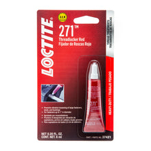 Load image into Gallery viewer, Loctite Threadlocker Red 271 Heavy Duty (LOC487232) (Old PN LOC37421) - 6 mL Tube
