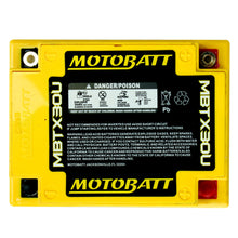 Load image into Gallery viewer, Motobatt MBTX30U 12V AGM Battery Fits Arctic Cat BMW Laverda Moto Guzzi Polaris

