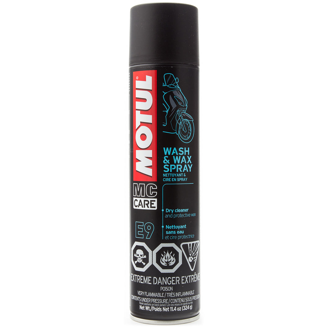 Motul MC Care E9 Wash and Wax Spray - 11.4 oz