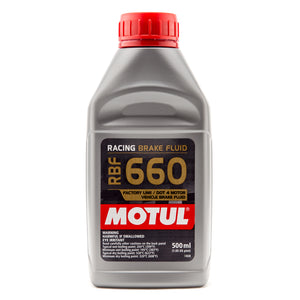 Motul (2 Pack)Dot-4 100 Percent Synthetic Racing Brake Fluid - 500 ml