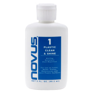 Novus #1 Polish Plastic Clean and Shine - 2 oz