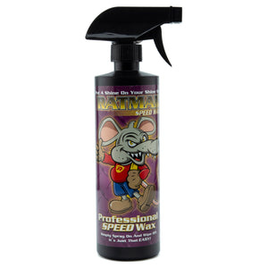 RENEGADE RATMAN Professional Speed Wax, Spray On and Wipe Off - 16.5 Oz Spray